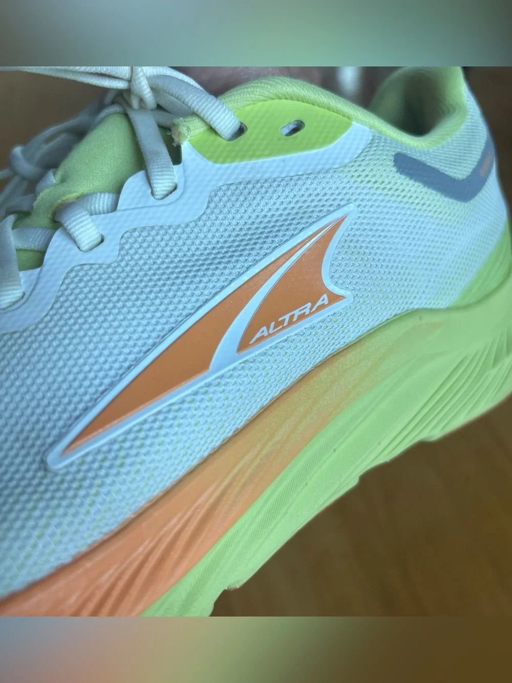 Altra Rivera 3 Womens Orange White Athletic Road Running Shoes Sneakers Size 8.5